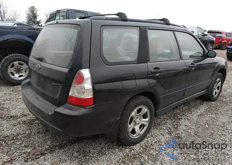 2006 Subaru Forester 2.5X from USA, damaged, VIN JF1SG636X6H755941